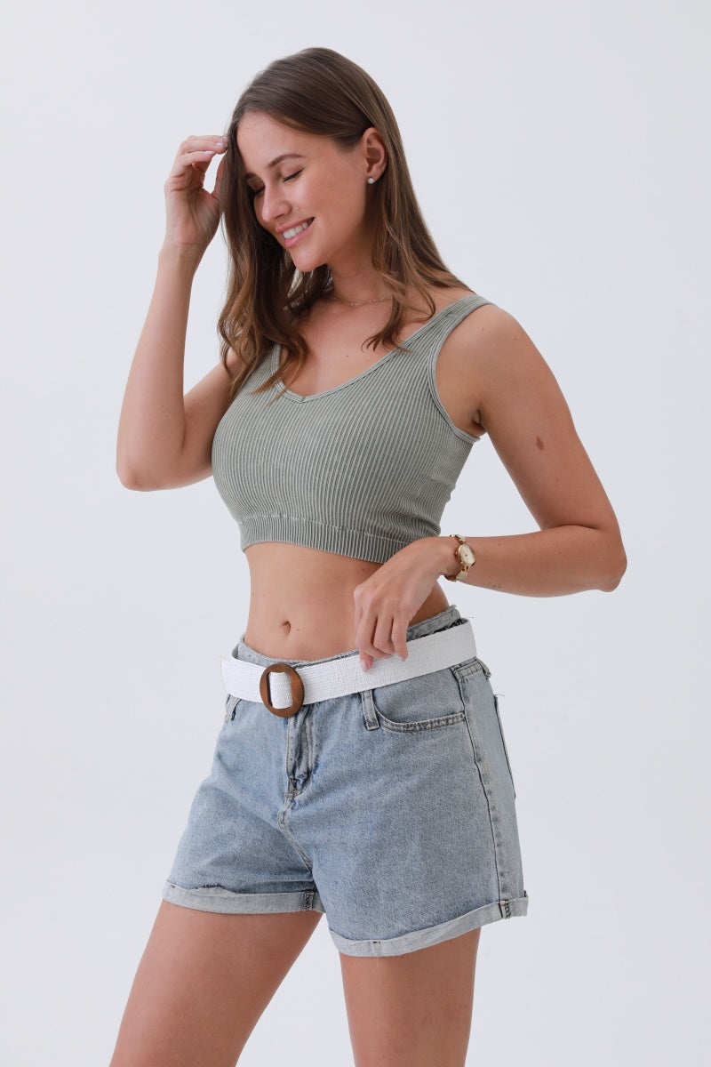 Minimalist Boho Raffia Belt – Chic Round Buckle for Effortless Style - NeoKira Unlimited