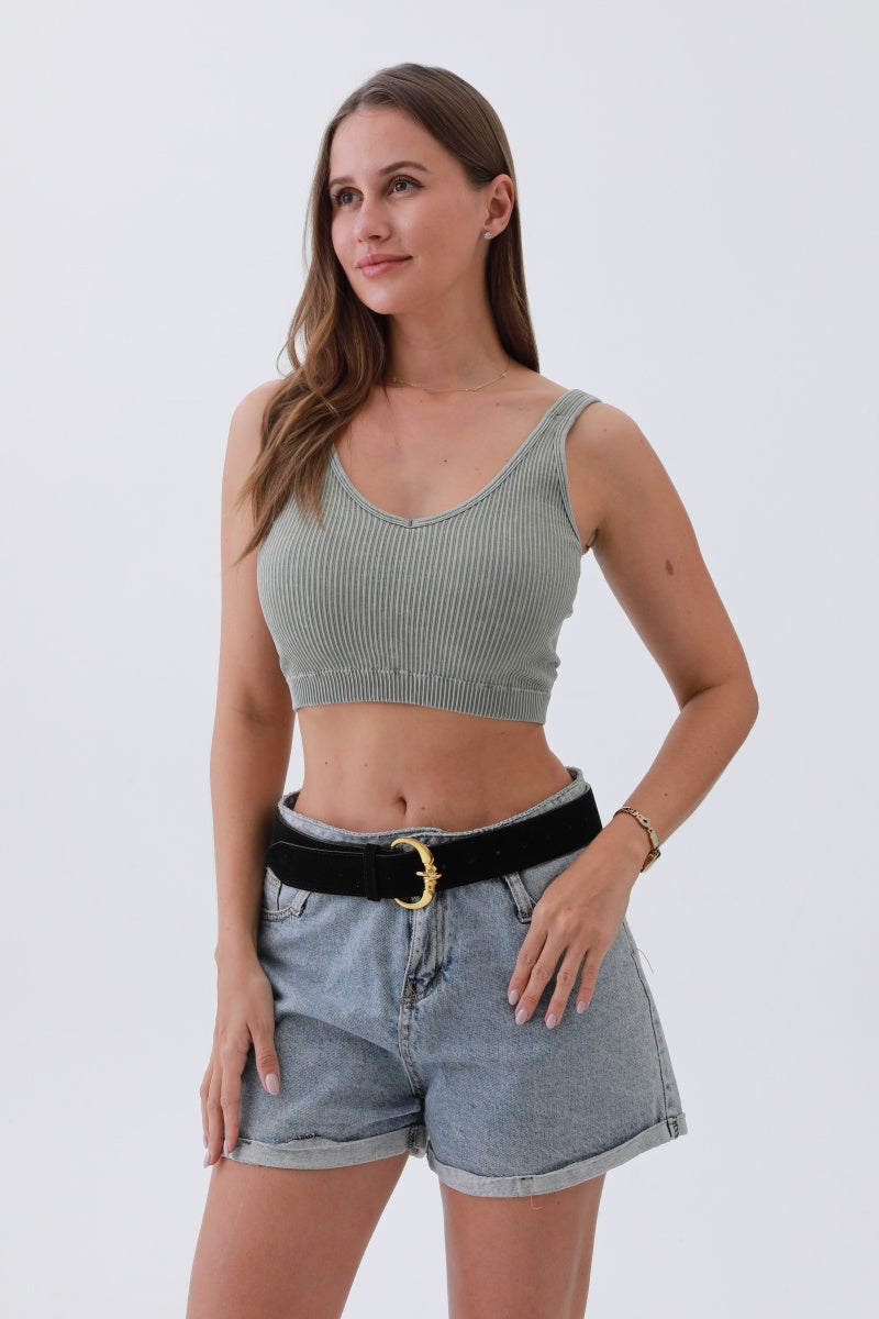 Chic Modern Suede Belt – Gold Circle Buckle for Effortless Style ✨💫 - NeoKira Unlimited