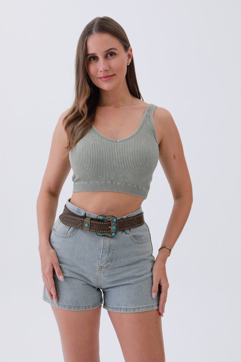 Artisan Turquoise Belt Buckle – Hand-Forged Western Rivet Design🤠 - NeoKira Unlimited