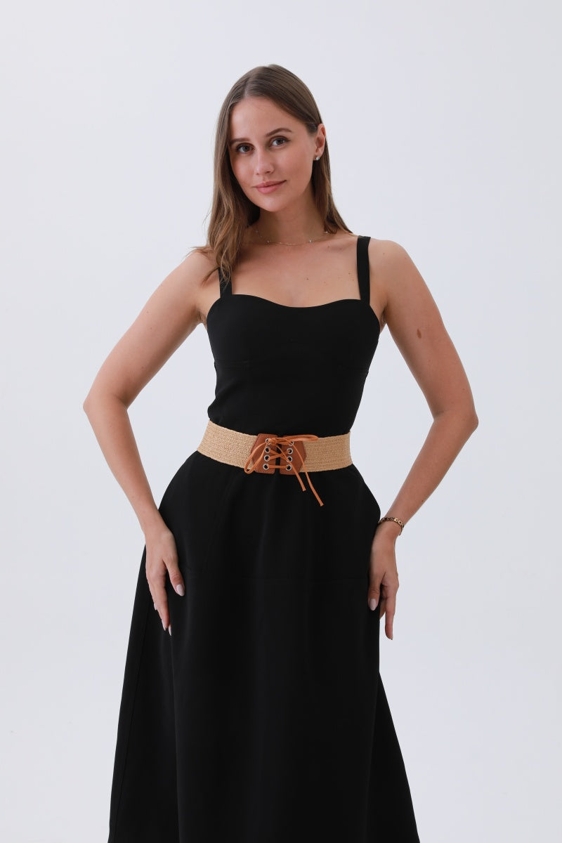 Adjustable Bow Belt – Stretchy Woven Waistband - NeoKira Unlimited