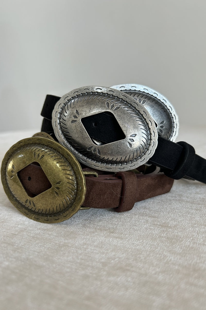 Vintage Western Belt – Retro Cowboy Style - NeoKira Unlimited
