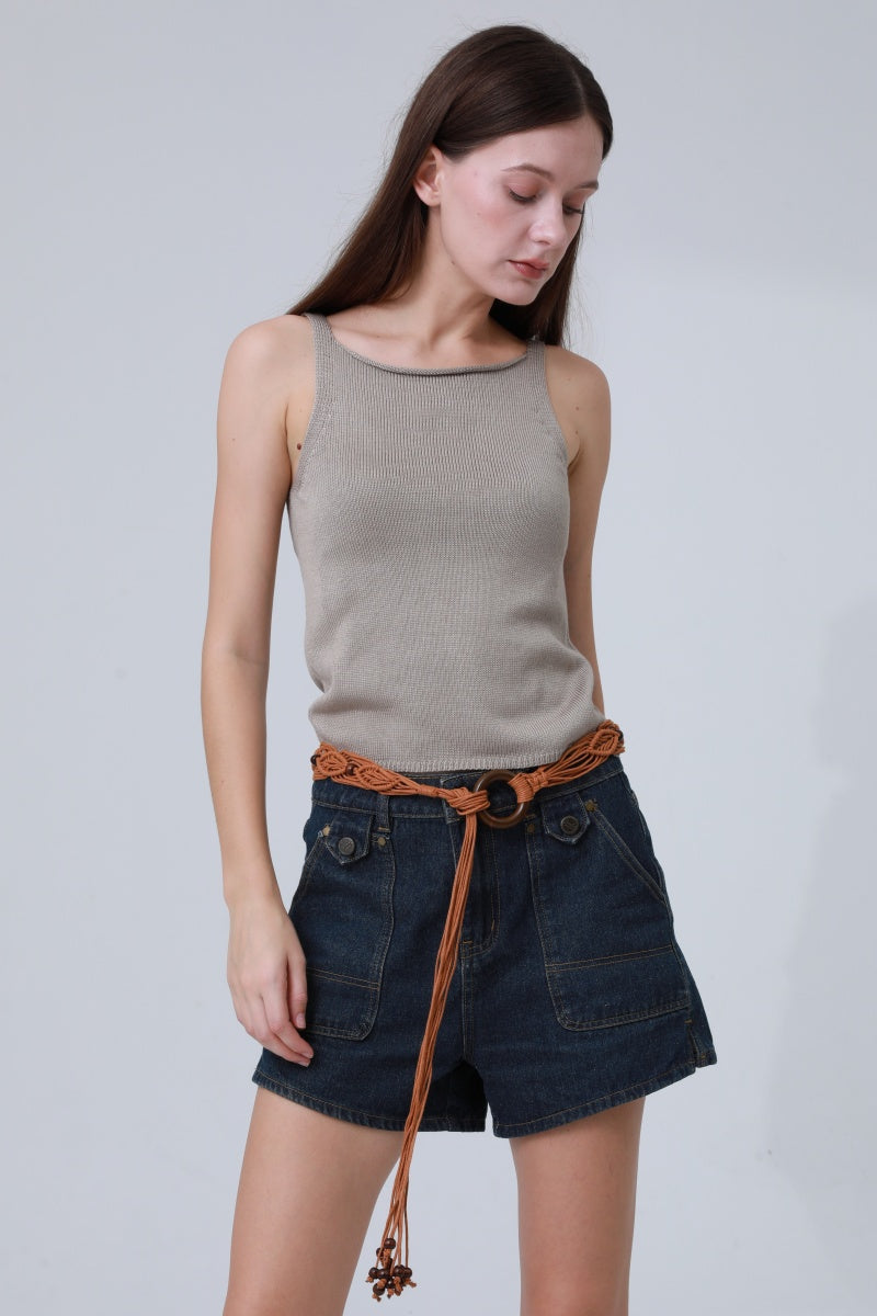 Ethnic Wooden Ring Belt – Handwoven Beaded Waist Rope - NeoKira Unlimited