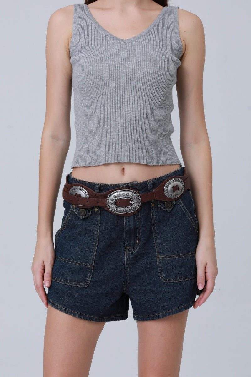 Boho Western PU Belt – Versatile Waist Strap for Women 🌵✨ - NeoKira Unlimited
