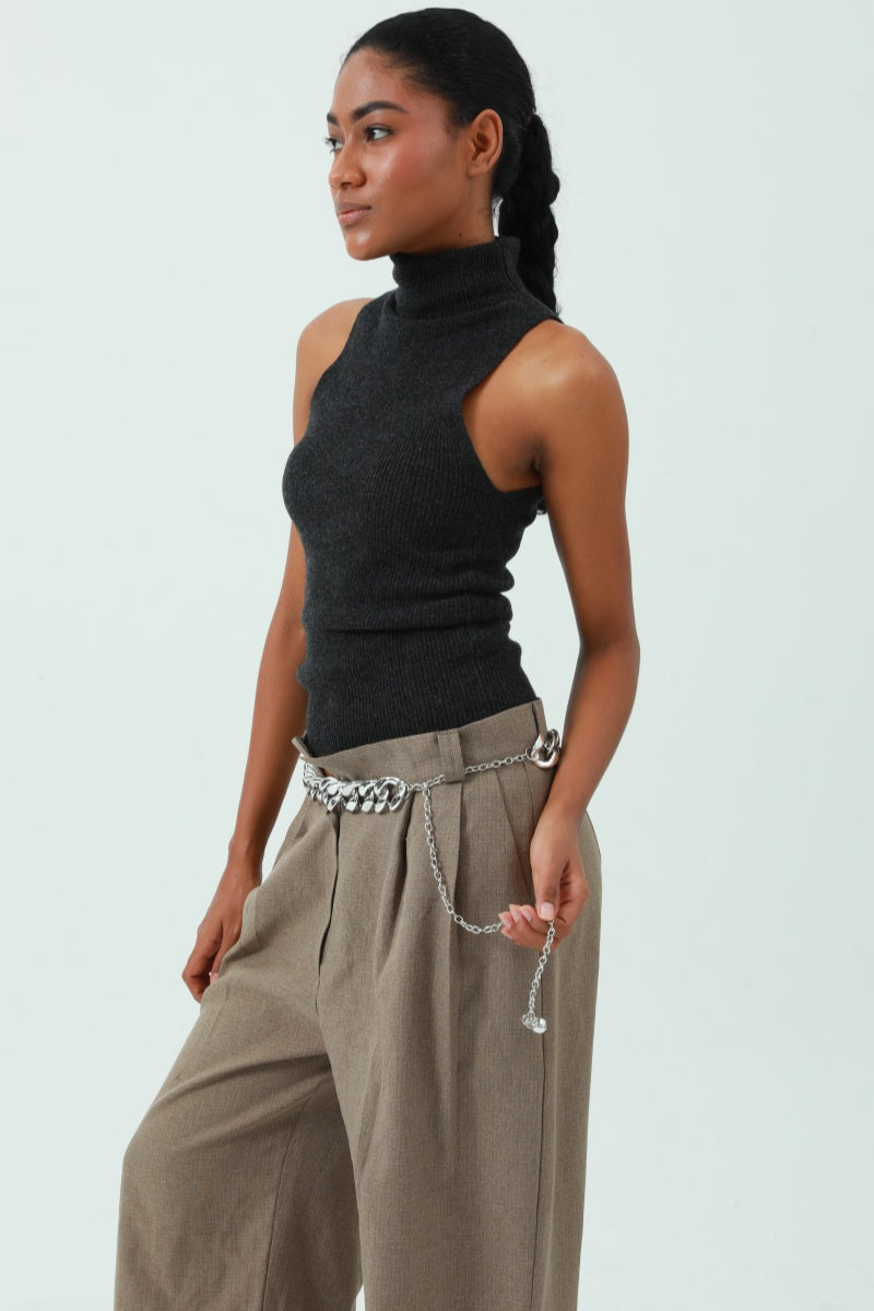 Chic Plated Waist Chain - Secure Hook Closure 🔗 - NeoKira Unlimited