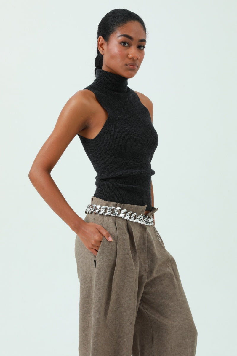 Chic Plated Waist Chain - Secure Hook Closure 🔗 - NeoKira Unlimited