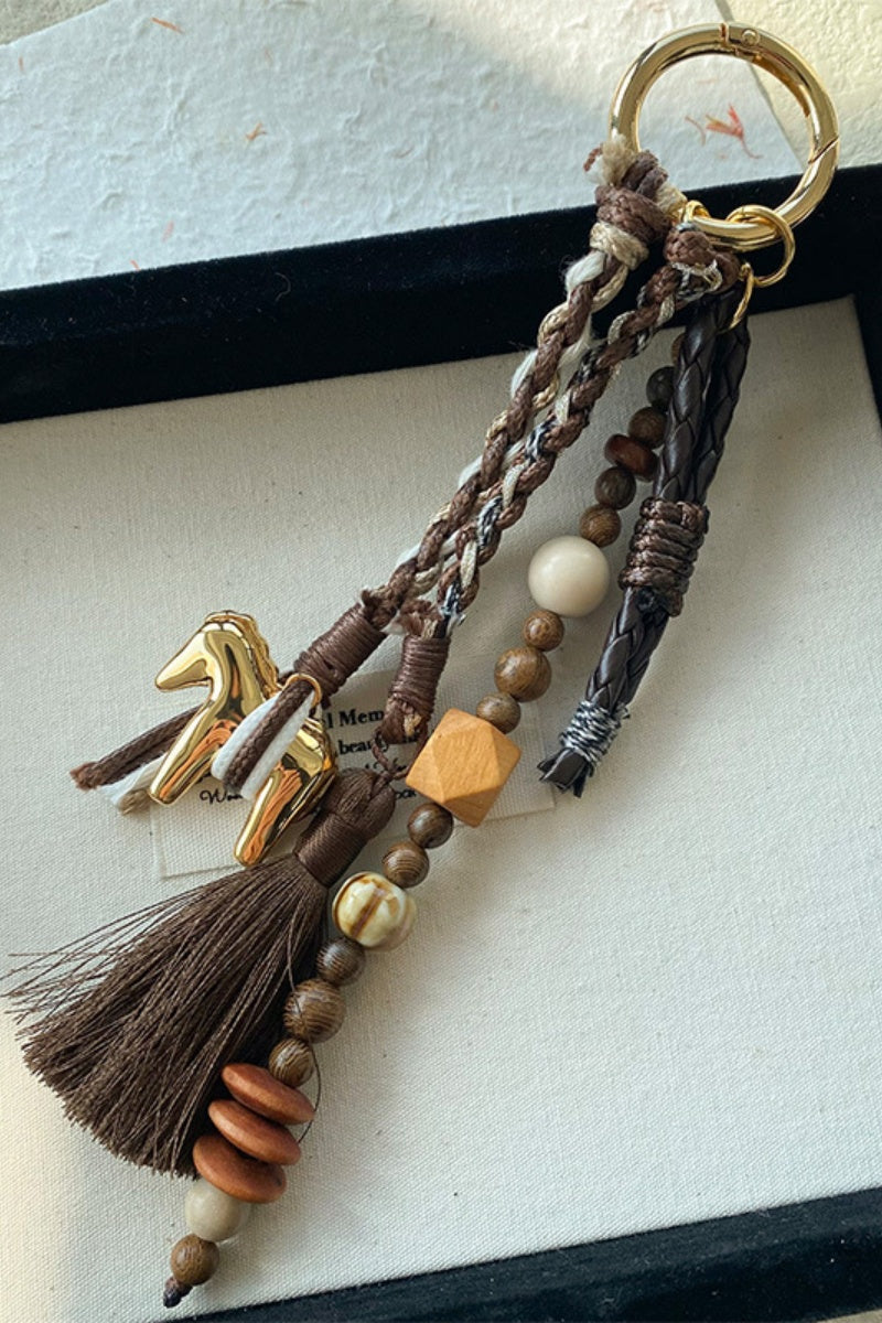 Elegant Golden Carousel Bag Charm – Chic Multi-Use Pendant - NeoKira Unlimited