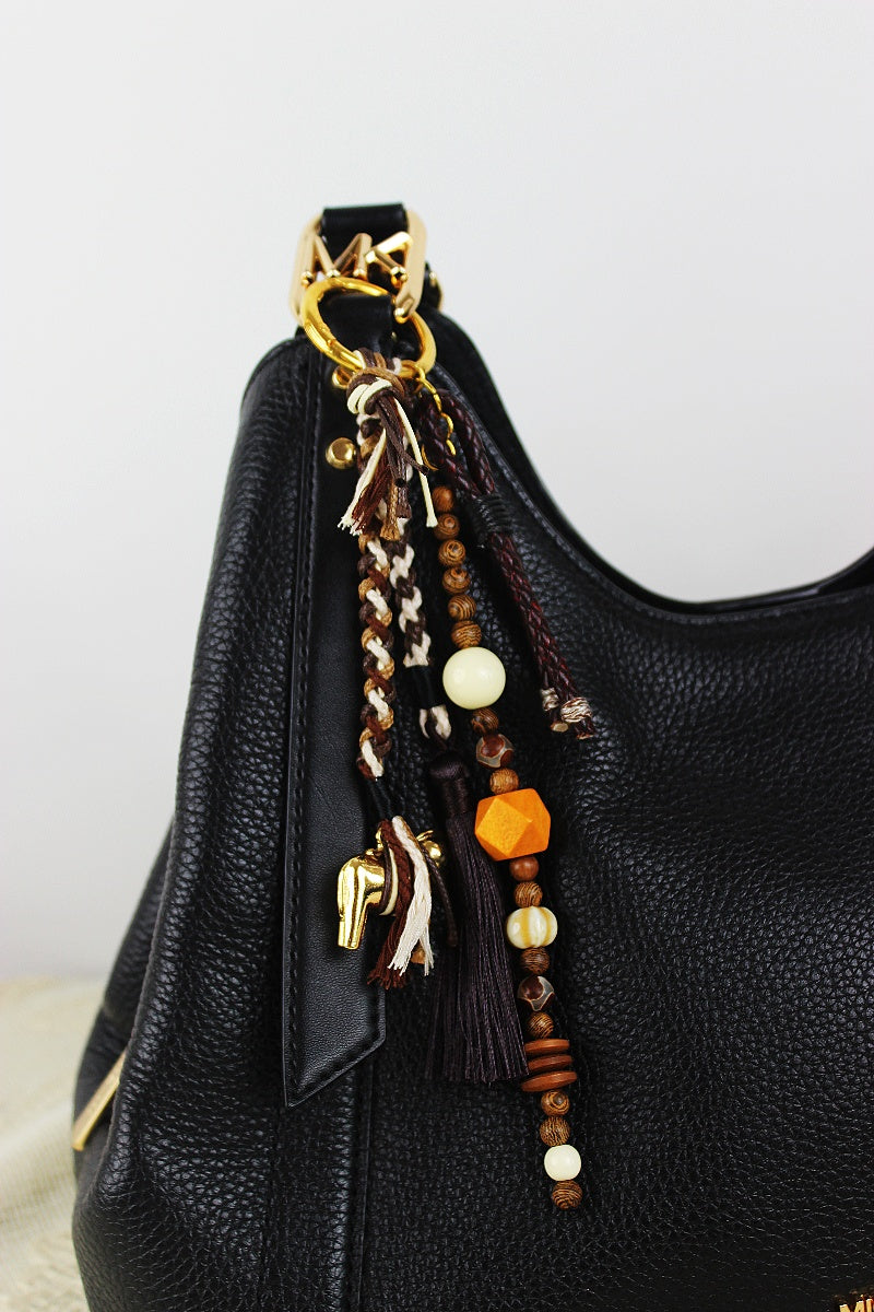 Elegant Golden Carousel Bag Charm – Chic Multi-Use Pendant - NeoKira Unlimited