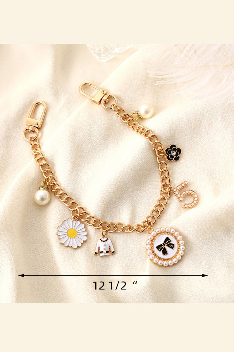 Luxury Bow Chain Strap – Elegant Purse Charm Accessory - NeoKira Unlimited