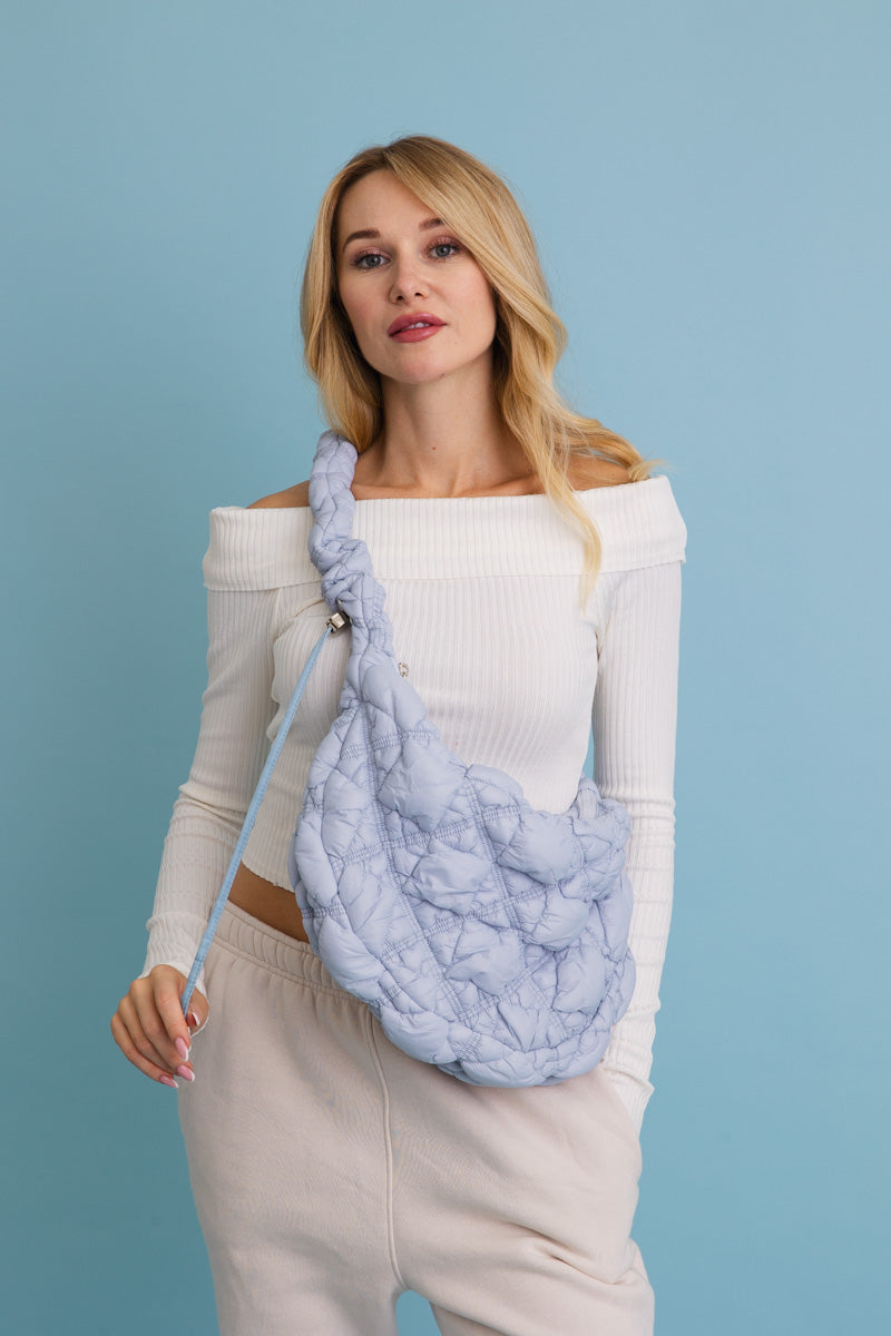 Carry All Quilted Puffer Crossbody Bag 👜 - NeoKira Unlimited