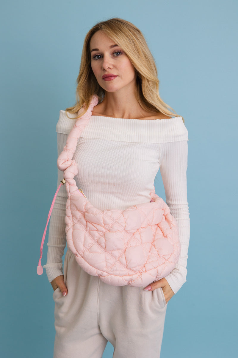 Carry All Quilted Puffer Crossbody Bag 👜 - NeoKira Unlimited