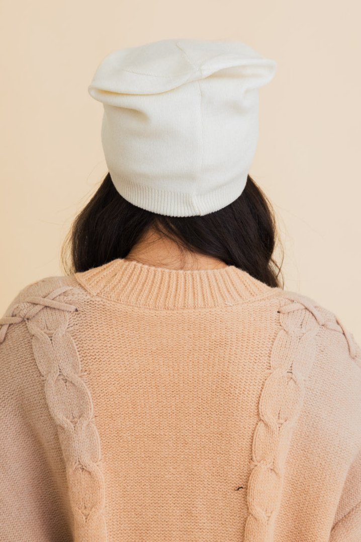 Cozy Up Trendy Chunky Knit Slouch Beanie - NeoKira Unlimited