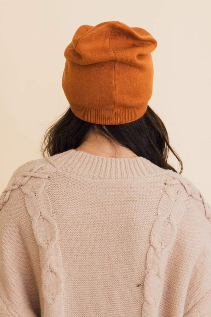 Cozy Up Trendy Chunky Knit Slouch Beanie - NeoKira Unlimited