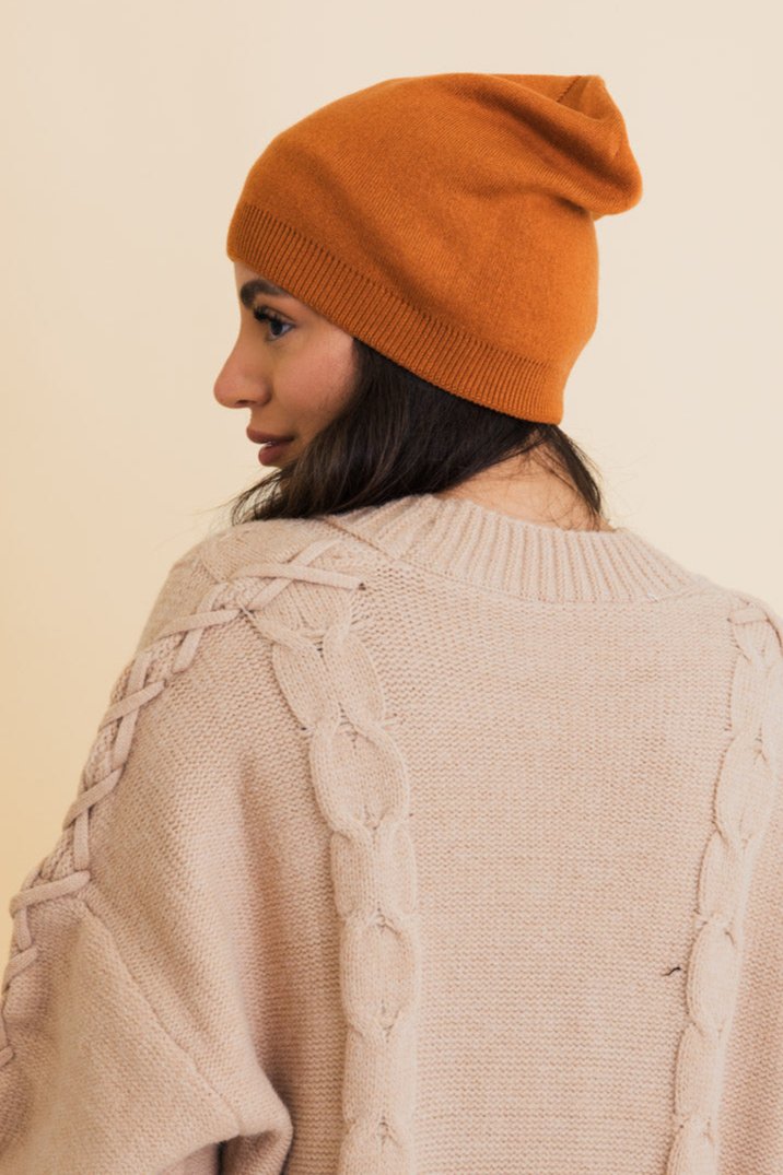 Cozy Up Trendy Chunky Knit Slouch Beanie - NeoKira Unlimited