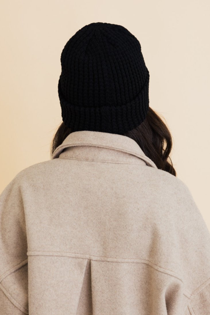 Toasty Waffle Puff Beanie - NeoKira Unlimited