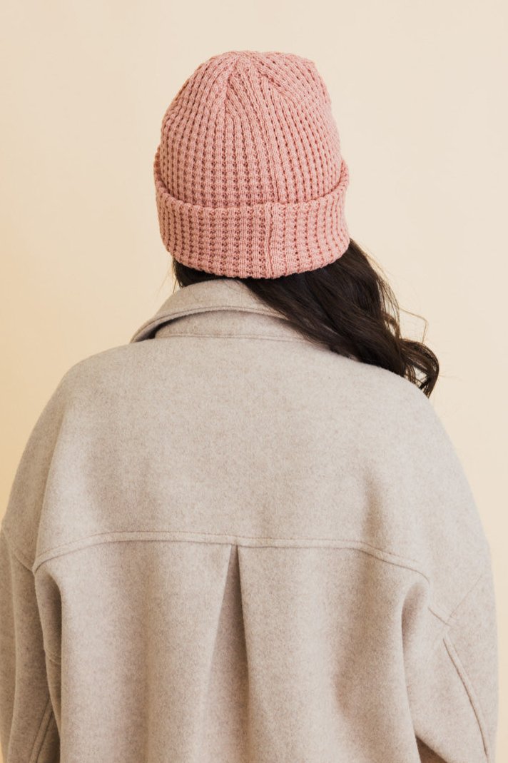 Toasty Waffle Puff Beanie - NeoKira Unlimited