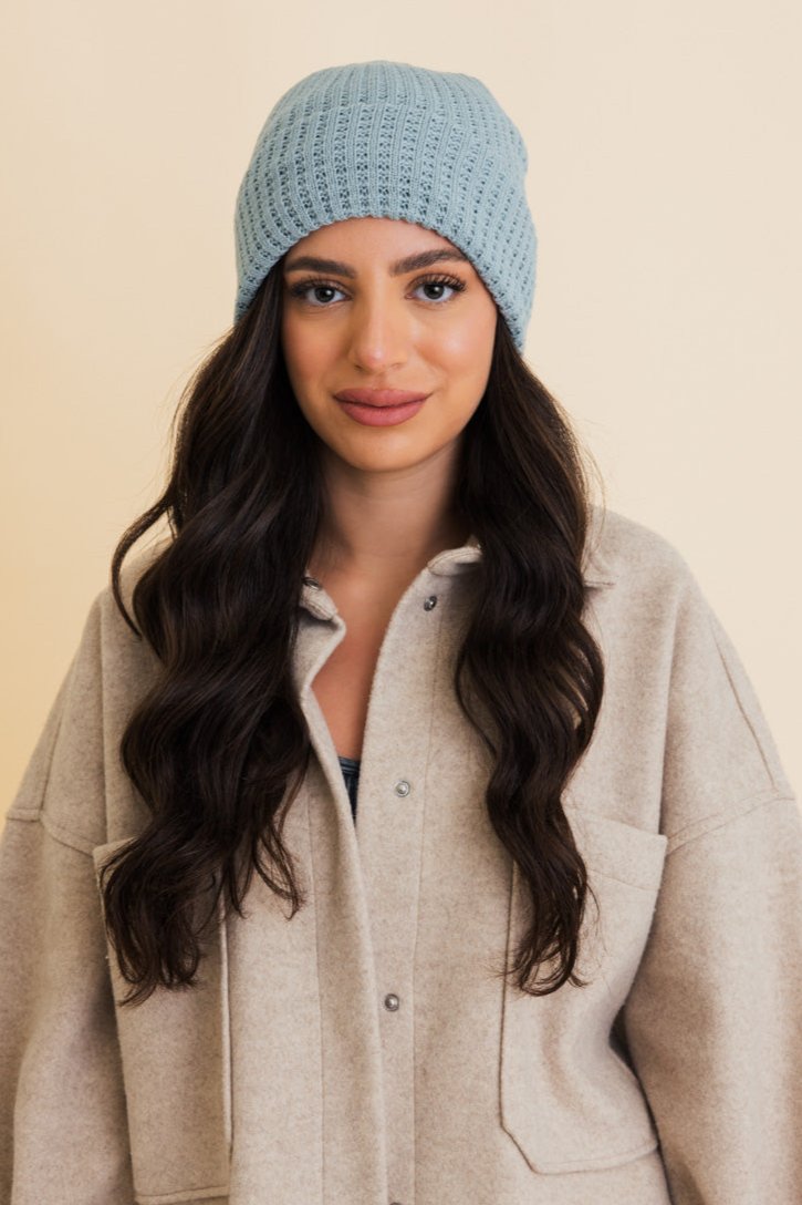 Toasty Waffle Puff Beanie - NeoKira Unlimited