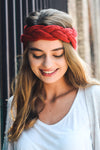 Braid Chic Knit Crown Headband Headbands Leto Collection   