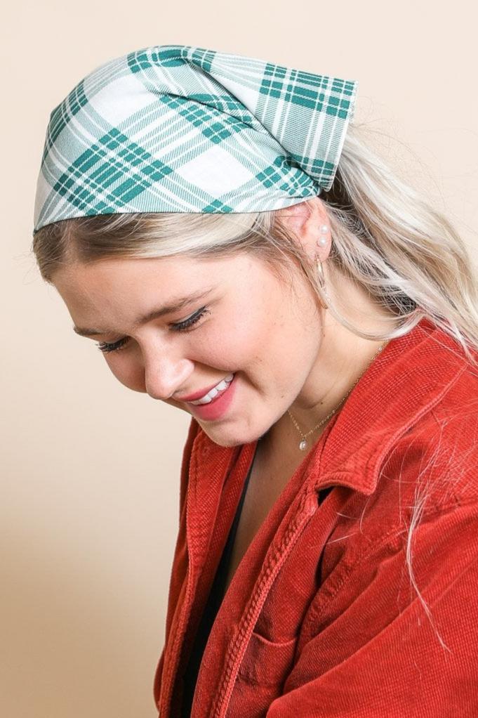Triangle Flannel Head Scarf - NeoKira Unlimited