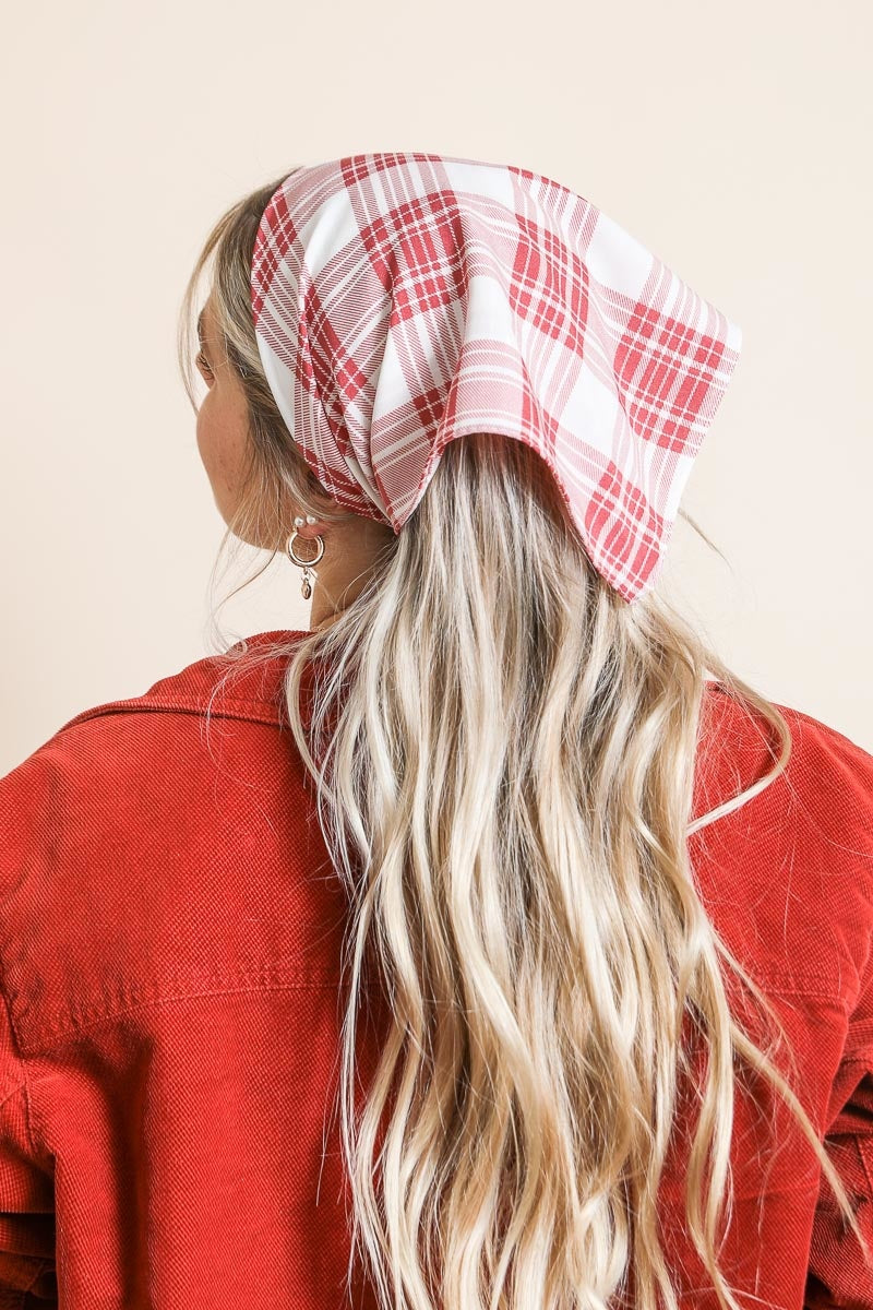 Triangle Flannel Head Scarf - NeoKira Unlimited