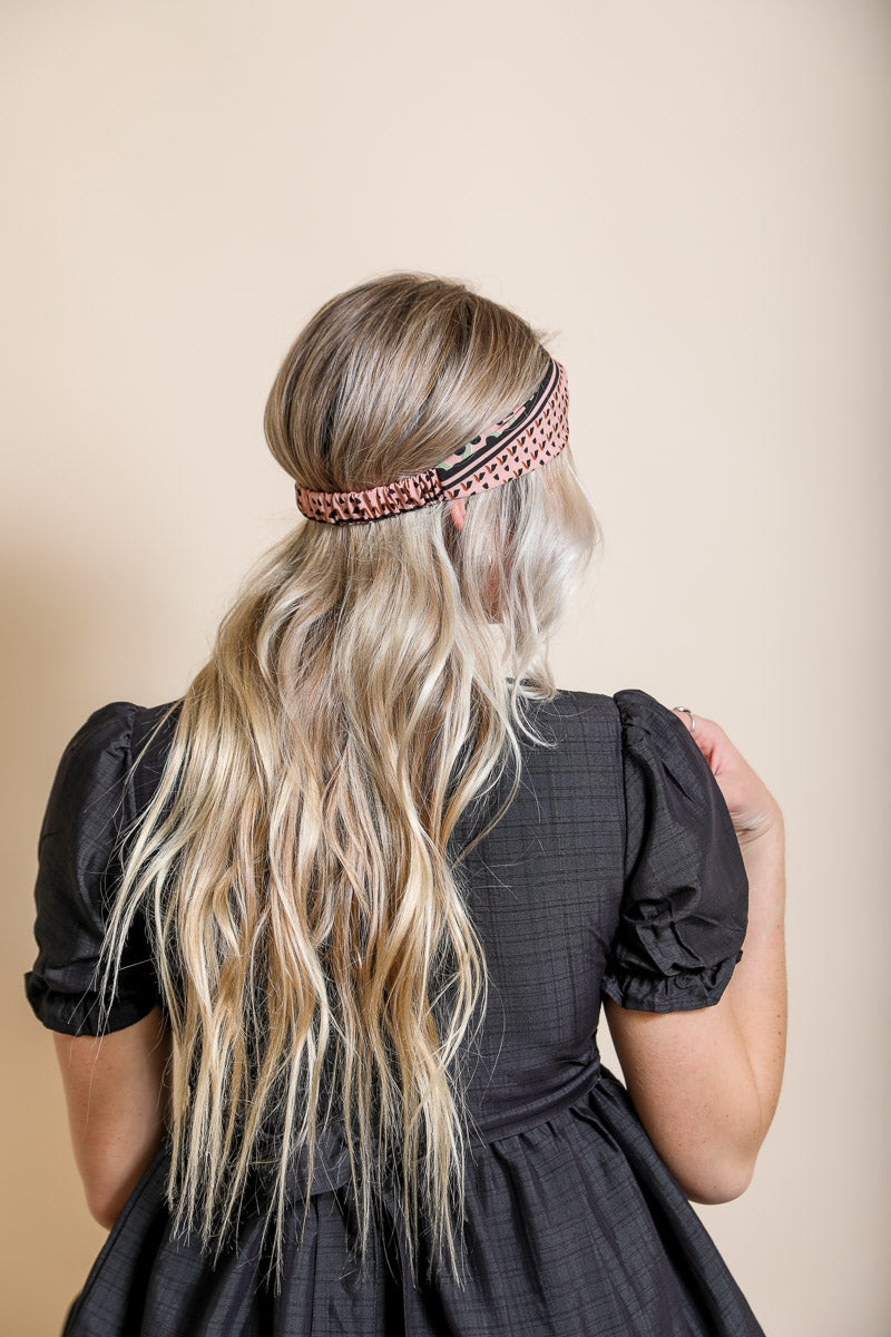 Mod Pattern Twist Headband - Bohemian, Chic, Versatile - NeoKira Unlimited