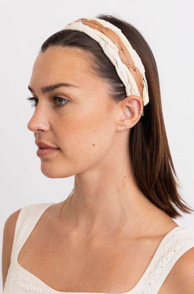 Summer Vibes Multicolor Braided Headband - NeoKira Unlimited