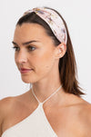 Secret Garden Satin Smooth Floral Headband 🌼 Headbands Leto Collection   