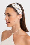 Secret Garden Satin Smooth Floral Headband 🌼 Headbands Leto Collection   