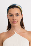 Cosmic Marbled Tie Dye Chiffon Headband Headbands Leto Collection   