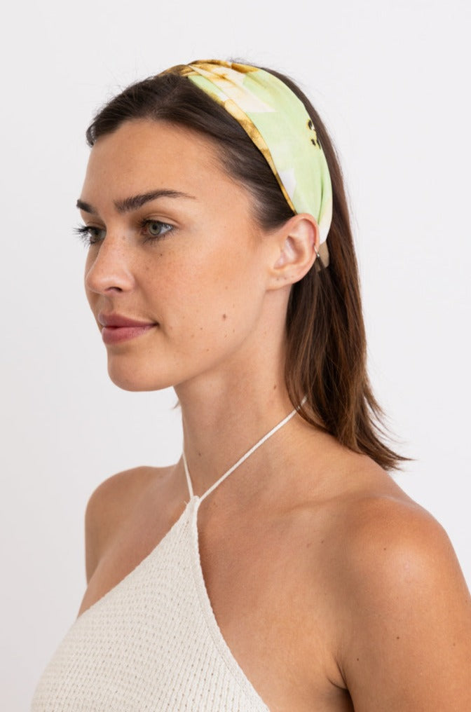 Cosmic Marbled Tie Dye Chiffon Headband - NeoKira Unlimited