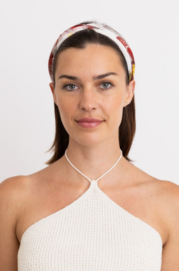 Cosmic Marbled Tie Dye Chiffon Headband - NeoKira Unlimited