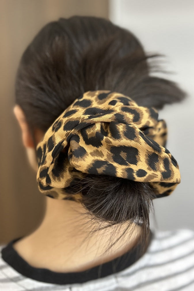 Leopard Print Scrunchies – Wild Animal Hair Rings - NeoKira Unlimited