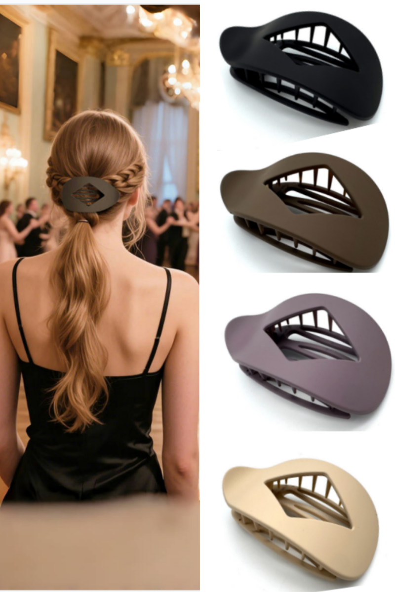 Matte ABS Hair Claw – Non-Slip Minimalist Clip - NeoKira Unlimited