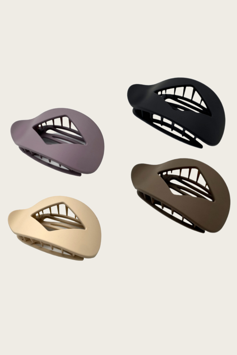 Matte ABS Hair Claw – Non-Slip Minimalist Clip - NeoKira Unlimited