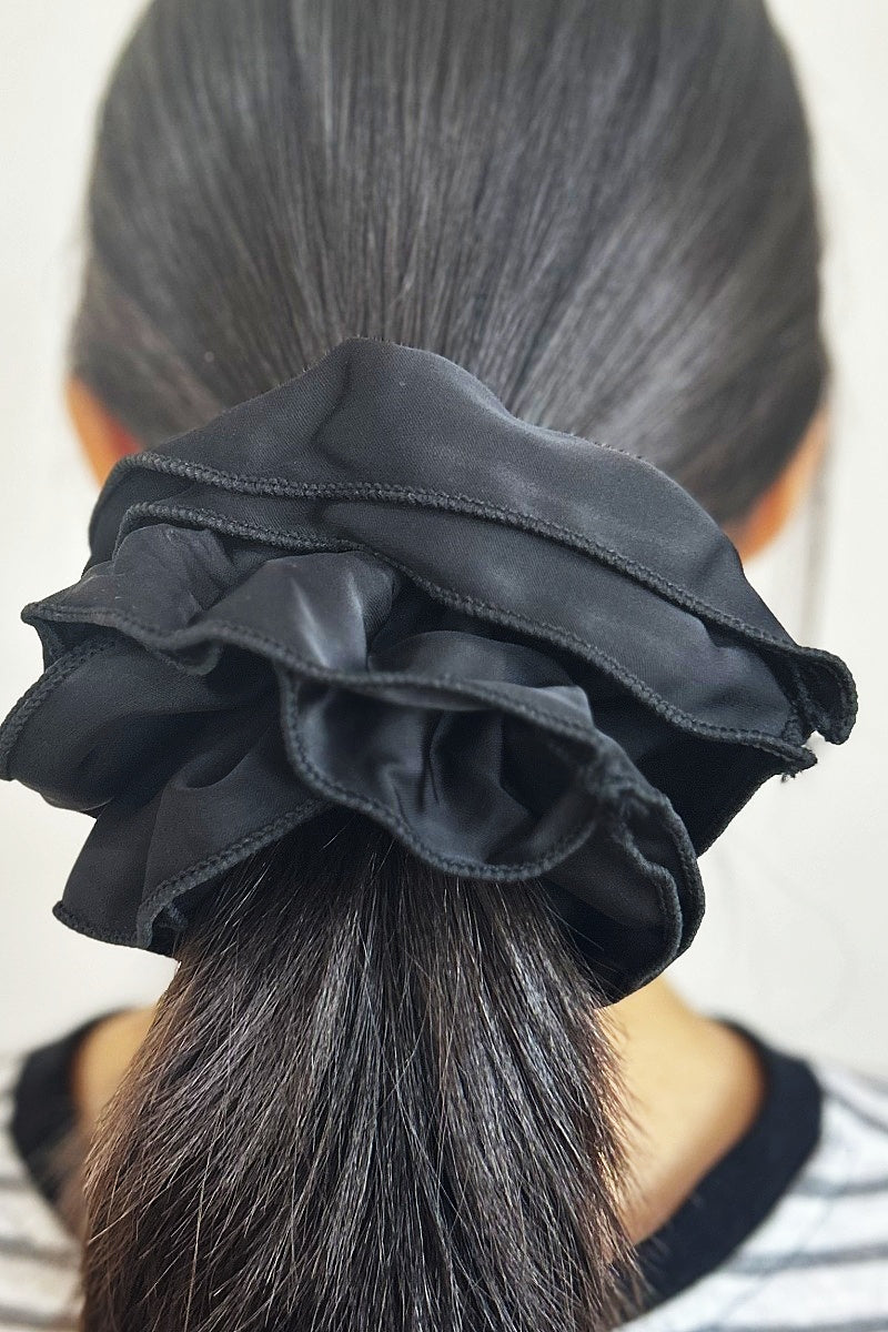 Parisian Satin Scrunchies – Retro Hair Ties with Luxe Feel - NeoKira Unlimited