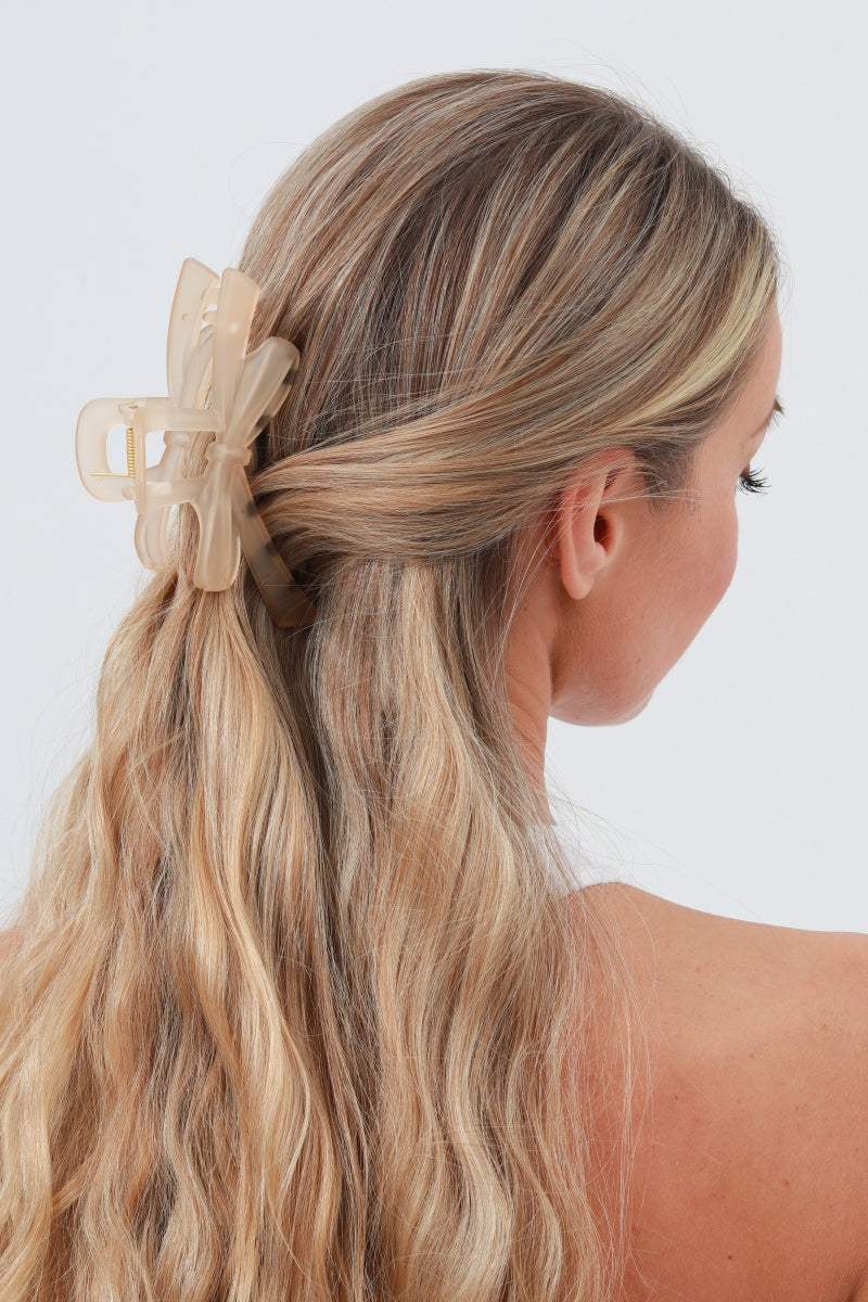 Solid Bow Hair Clip – Everyday Style Accent - NeoKira Unlimited