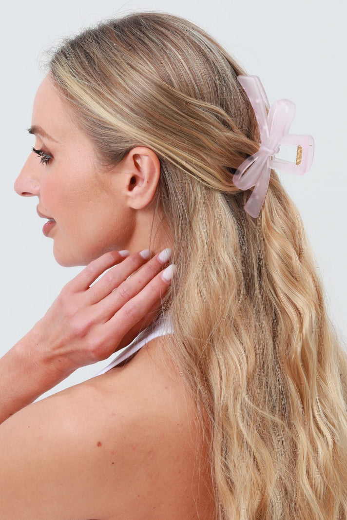 Solid Bow Hair Clip – Everyday Style Accent - NeoKira Unlimited