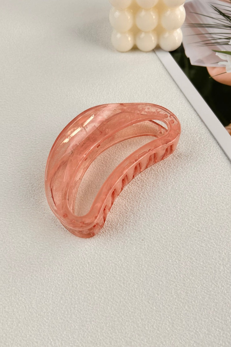 Crescent Moon Hair Clip – Minimalist Curve Design - NeoKira Unlimited