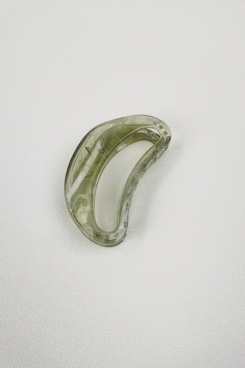 Crescent Moon Hair Clip – Minimalist Curve Design - NeoKira Unlimited
