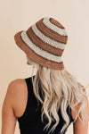 Woven Wonders Striped Sun Weave Hat Hats Leto Collection   