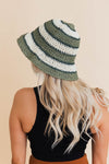 Woven Wonders Striped Sun Weave Hat Hats Leto Collection   