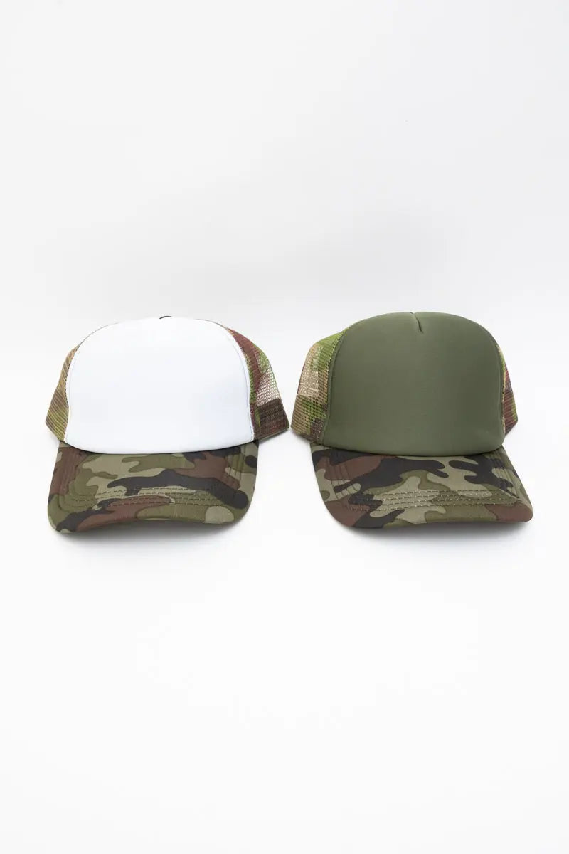 Ultimate Camouflage Mesh Back Trucker Hat - NeoKira Unlimited