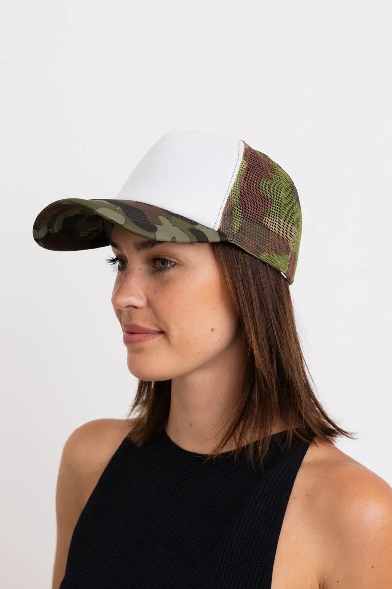 Ultimate Camouflage Mesh Back Trucker Hat - NeoKira Unlimited