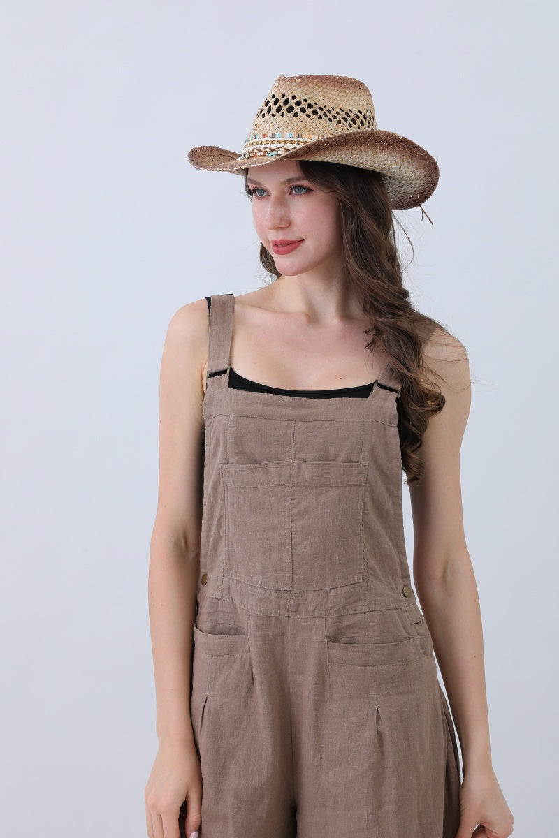 Braided Rope Cowboy Hat – Free-Spirited Western Style - NeoKira Unlimited