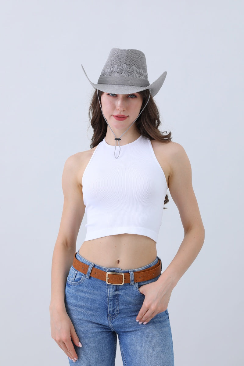 Timeless Solid Cowboy Hat – Vintage Western Essential - NeoKira Unlimited