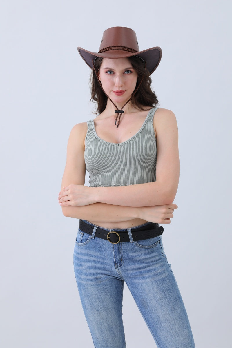Classic Adjustable Cowboy Hat – Timeless Fit, Modern Comfort - NeoKira Unlimited