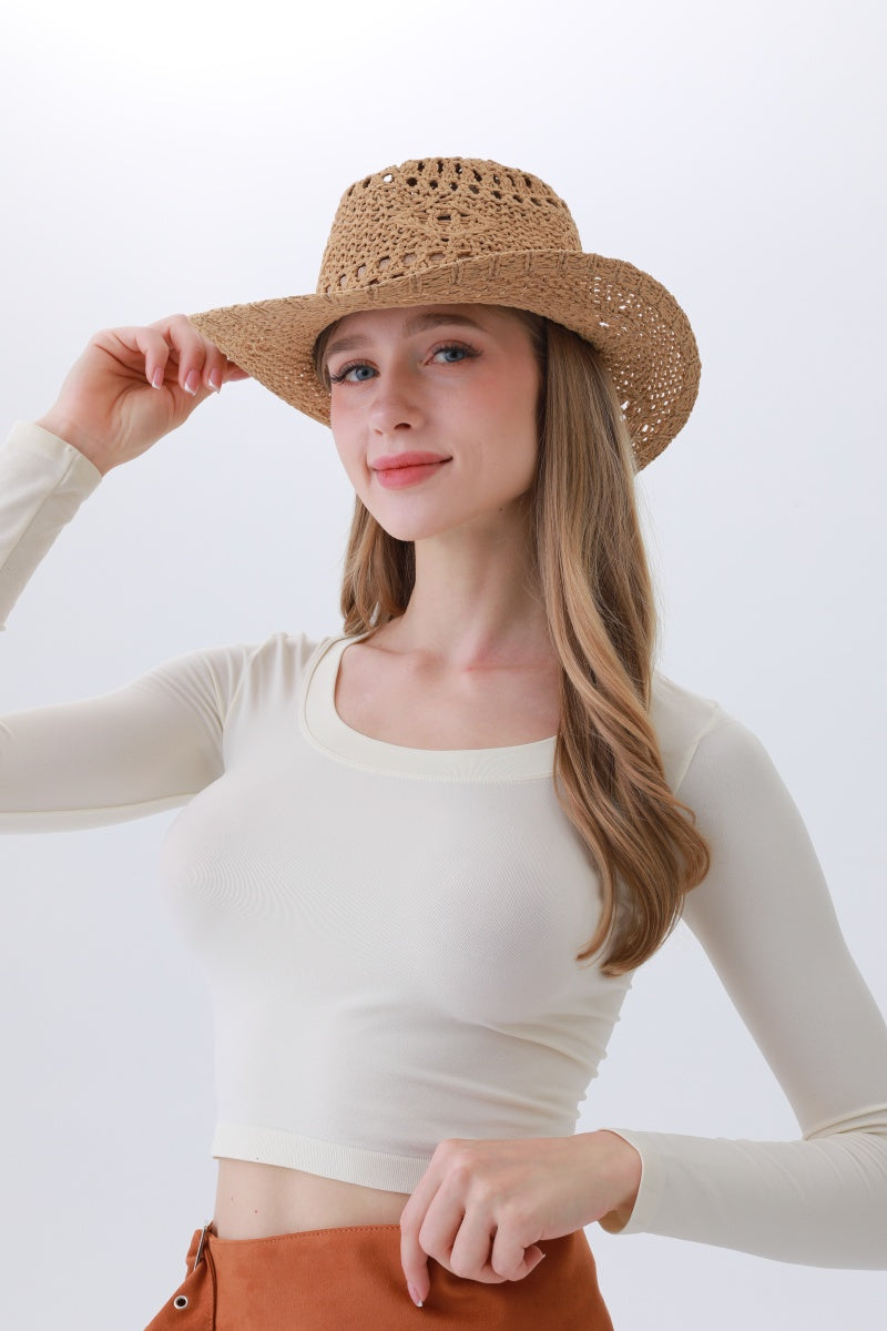 Classic Polyester Cowboy Hat – Lightweight & Sun-Smart🌵☀️ - NeoKira Unlimited