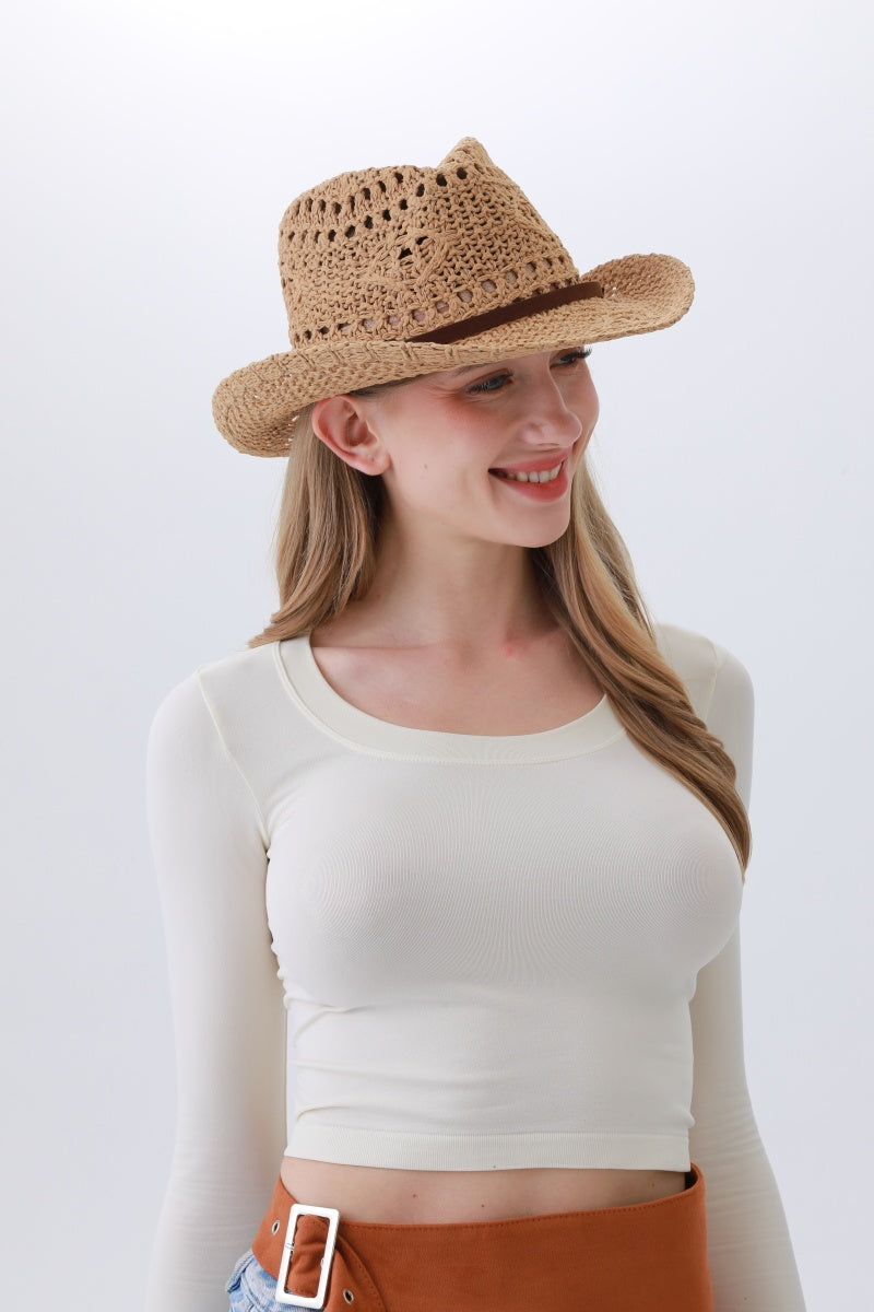 Classic Polyester Cowboy Hat – Lightweight & Sun-Smart🌵☀️ - NeoKira Unlimited