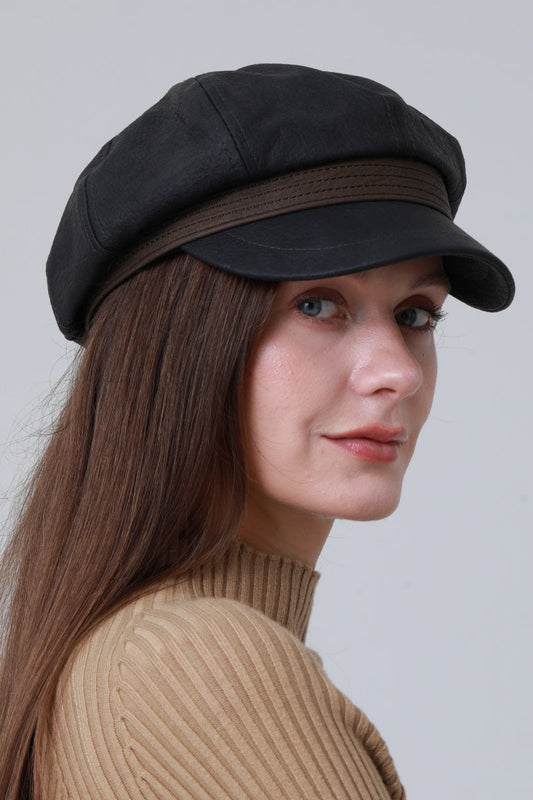 Vintage Military Officer Cap – Classic Lieutenant Style - NeoKira Unlimited