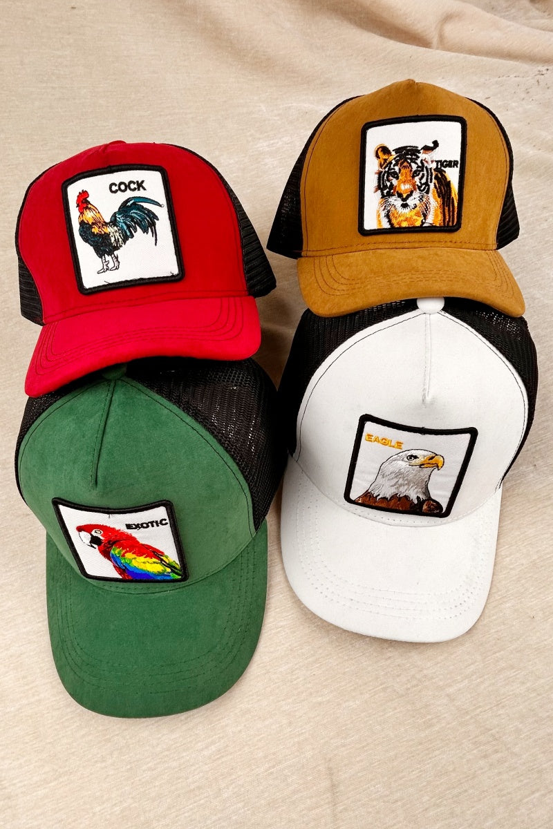 Vibrant Embroidered Animal Baseball Cap – Soft Cotton Street Style - NeoKira Unlimited