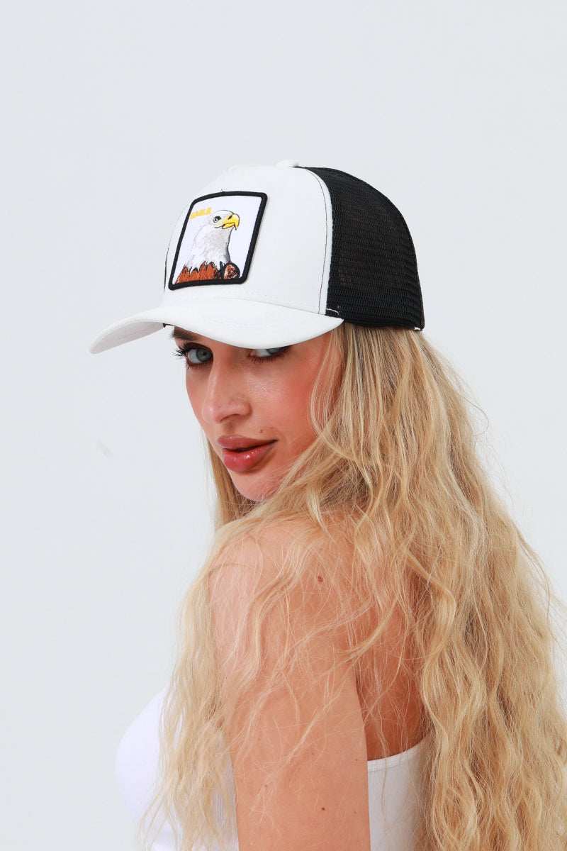 Vibrant Embroidered Animal Baseball Cap – Soft Cotton Street Style - NeoKira Unlimited